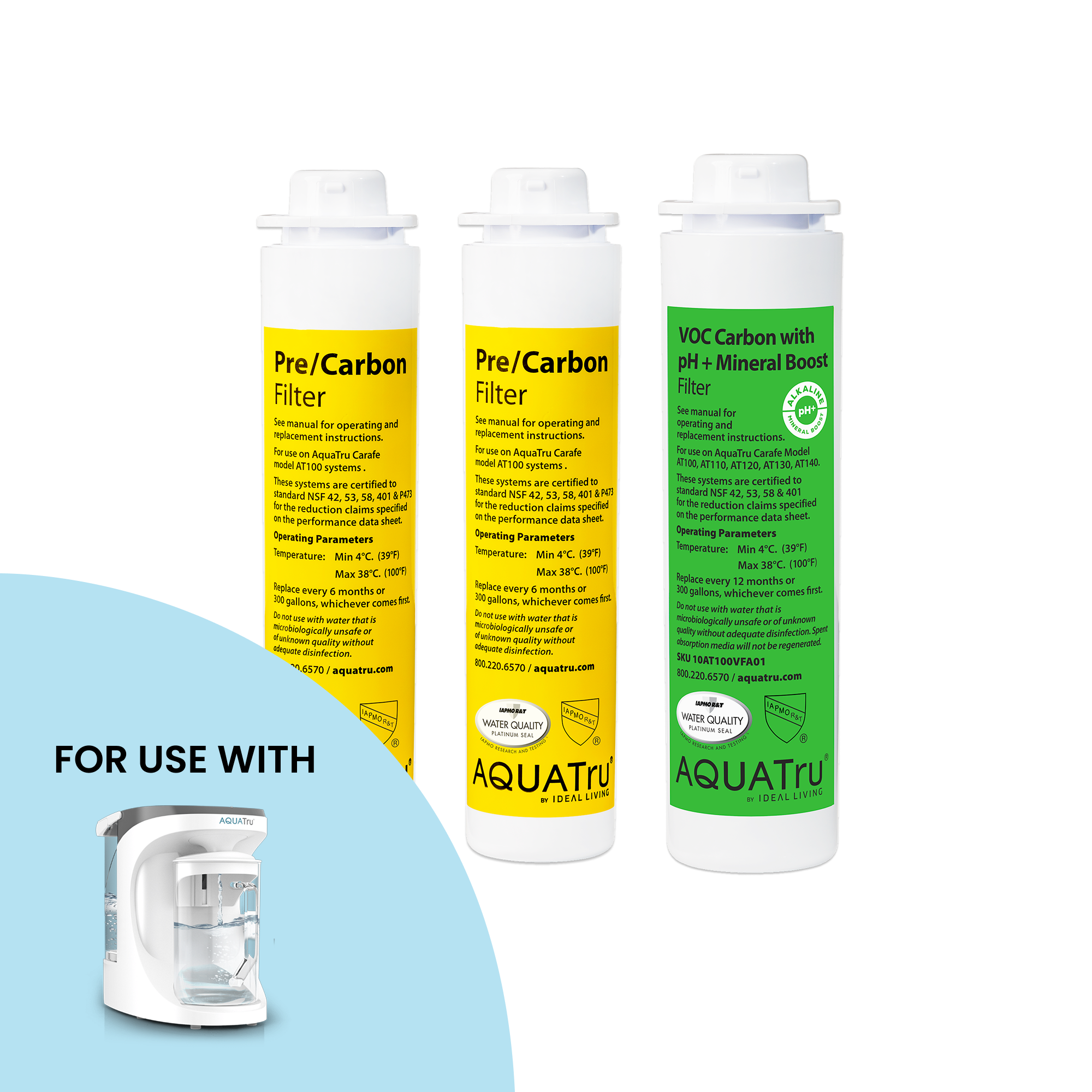 Read more about Carafe ONLY One-Year Filter Mineral Boost Alkaline Combo Pack