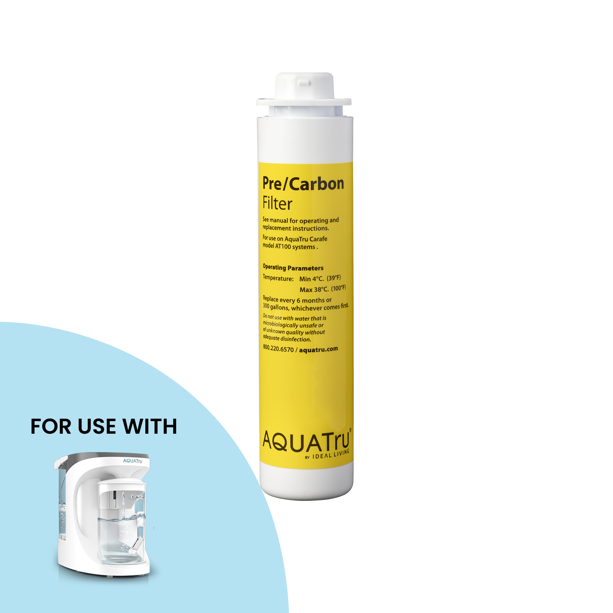 Read more about Carafe ONLY Pre/Carbon Filter