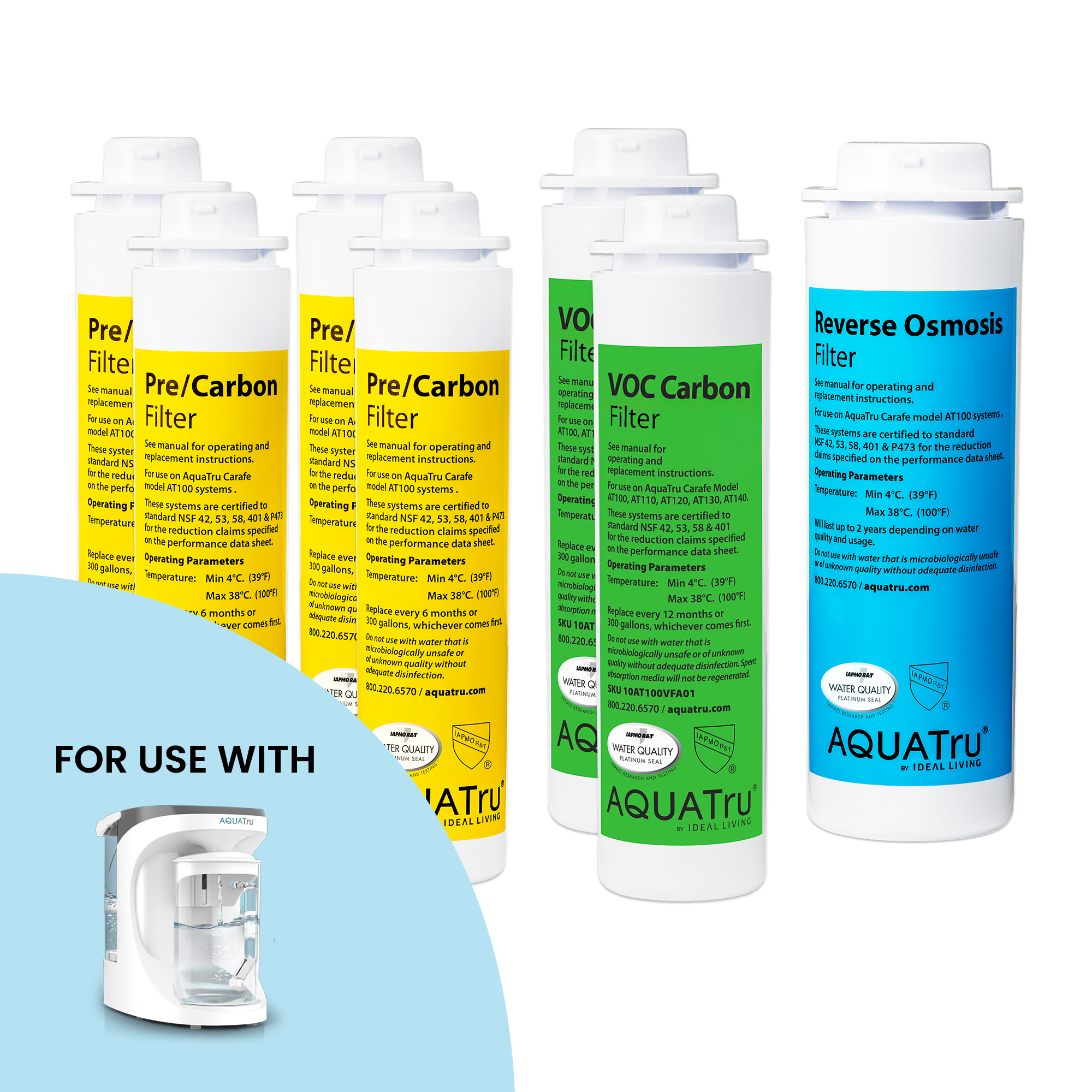 Read more about Carafe ONLY Two-Year Filter Combo Pack