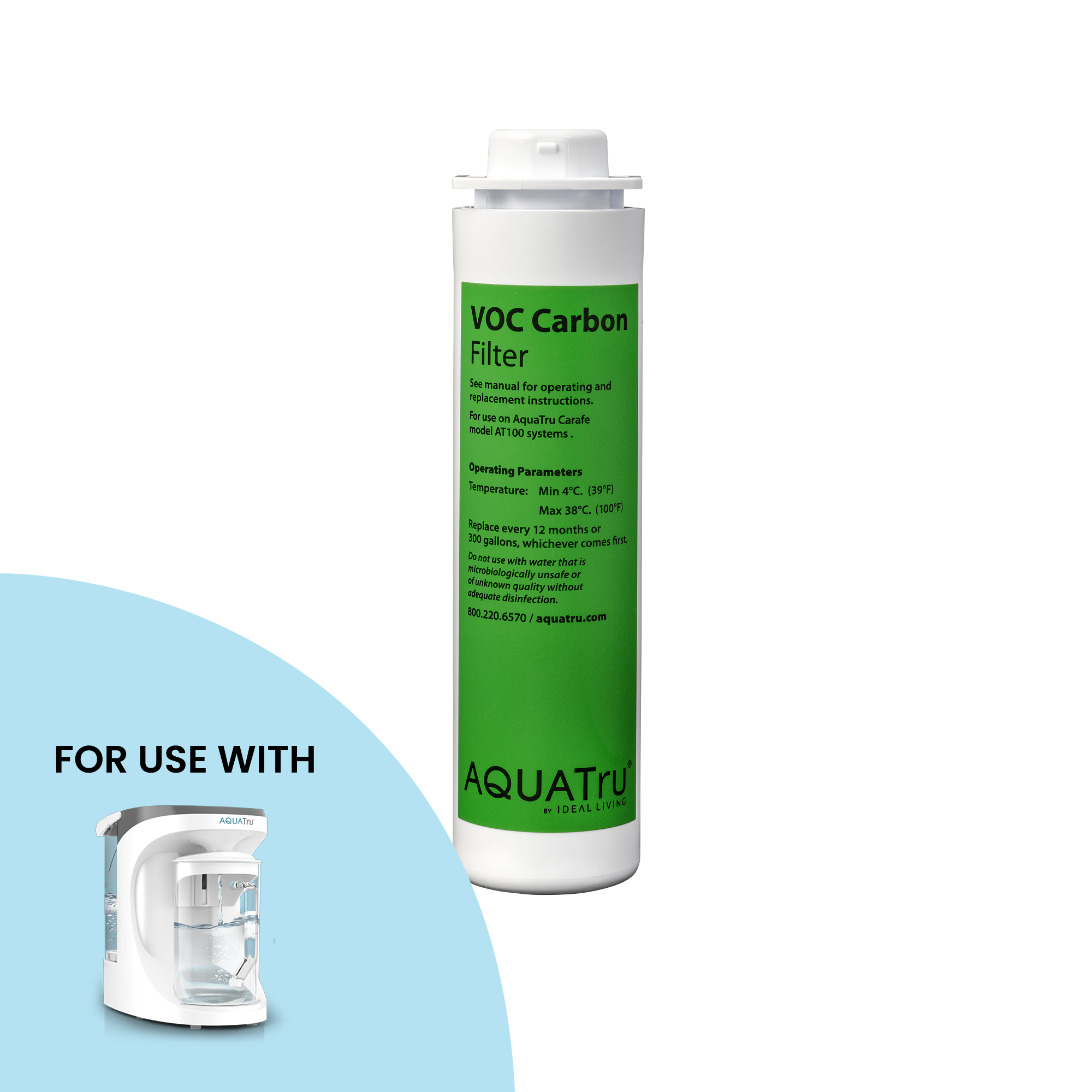 Read more about Carafe ONLY VOC Carbon Filter